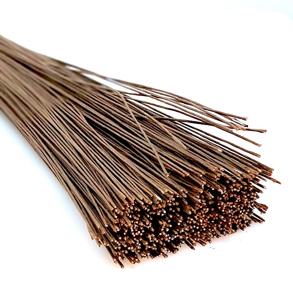 Проволока кондитерская, фролистическая с бумажным покрытием Коричневая 0.8-1.2 мм | 20 шт