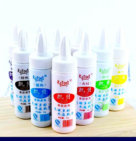 Пищевой краситель распылитель сухой Набор 8 шт•70 г Фруктовая Пудра KAIBEI