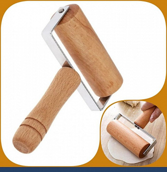 Кондитерский ролик для раскатки теста 12 см