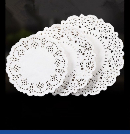 Подложка под торт ажурная бумажная Ø 9 см | упак. 50 - 100 шт