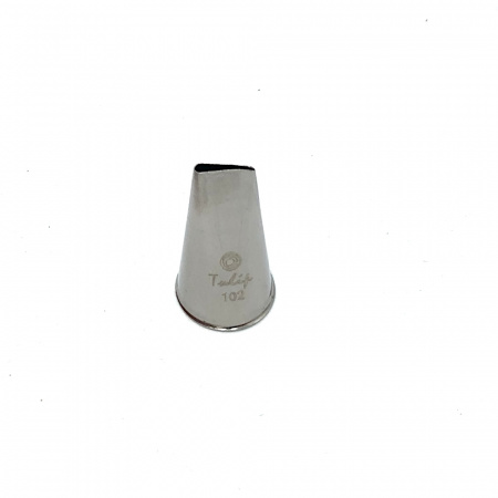 Кондитерская насадка 102 Tulip прорезь 9 мм, лепесток прямой малый