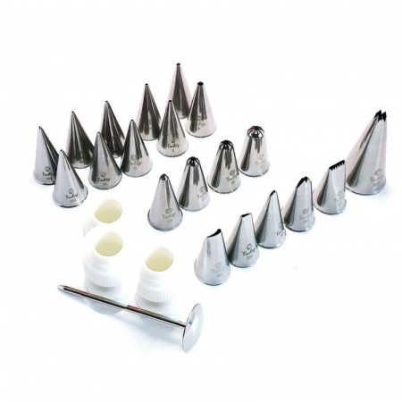 Наборы кондитерских насадок и инструментов от Пряничной Академии 24 шт