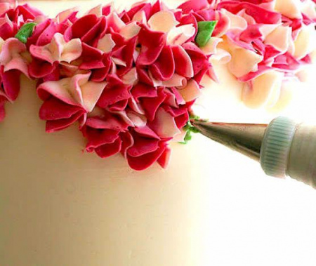 Кондитерская насадка звезда закрытый центр (сирень) №135-140 Ateco | cтандарт. размер