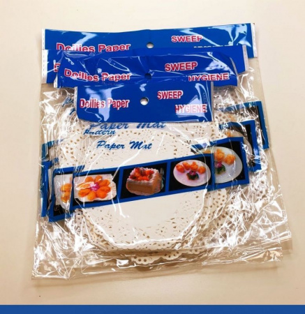 Подложка под торт ажурная бумажная Ø 9 см | упак. 50 - 100 шт