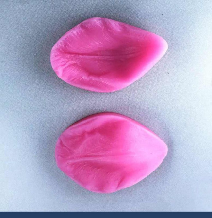 Молд силиконовый (вайнер) лепесток Тюльпана мини, комплект 2 шт (50•35 мм) fsl-065