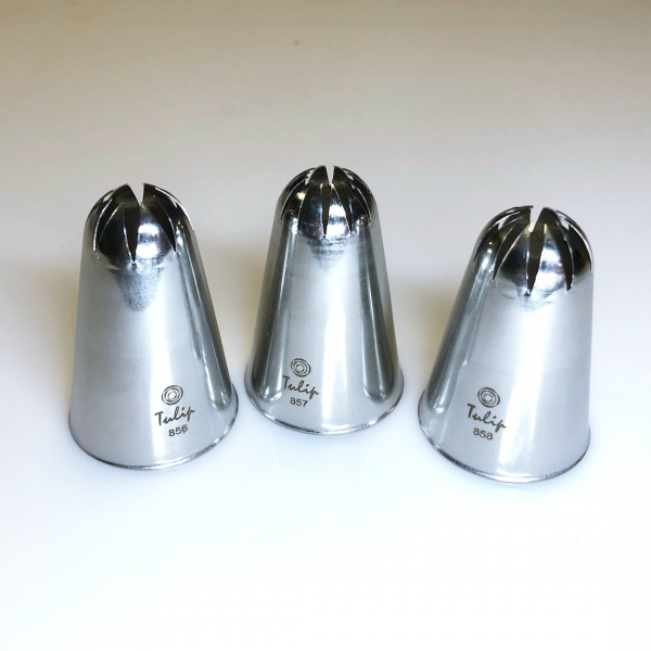 Кондитерскиая насадка закрытая звезда №858 (1G) Tulip™ | медиум размер