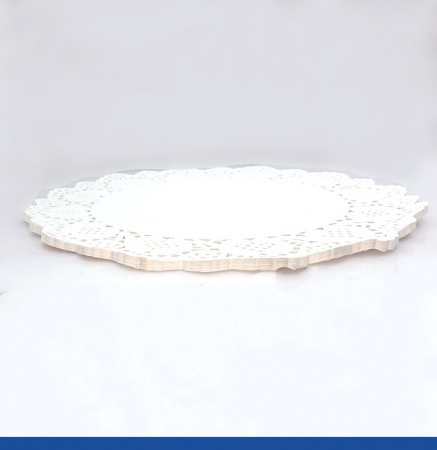 Подложка под торт ажурная бумажная Ø 26 см | упак. 50 - 100 шт