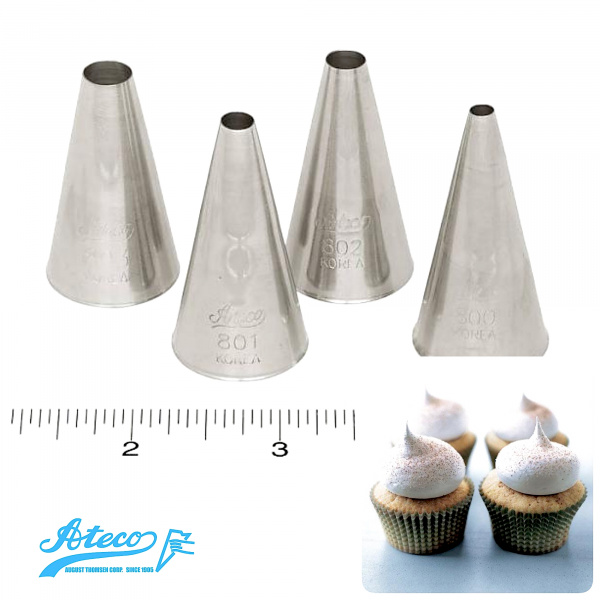 Кондитерская насадка трубочка №800-809 Ateco