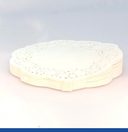 Подложка под торт ажурная бумажная Ø 22 см | упак. 50 - 100 шт